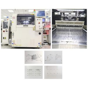 šabloninis spausdinimas efektyviam litavimo pastos